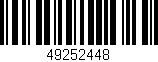 Código de barras (EAN, GTIN, SKU, ISBN): '49252448'