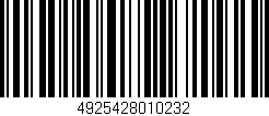 Código de barras (EAN, GTIN, SKU, ISBN): '4925428010232'