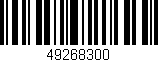 Código de barras (EAN, GTIN, SKU, ISBN): '49268300'