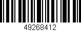 Código de barras (EAN, GTIN, SKU, ISBN): '49268412'