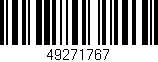 Código de barras (EAN, GTIN, SKU, ISBN): '49271767'