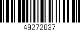 Código de barras (EAN, GTIN, SKU, ISBN): '49272037'