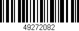 Código de barras (EAN, GTIN, SKU, ISBN): '49272082'