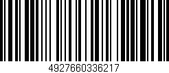 Código de barras (EAN, GTIN, SKU, ISBN): '4927660336217'