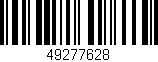Código de barras (EAN, GTIN, SKU, ISBN): '49277628'