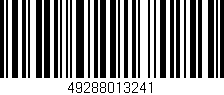Código de barras (EAN, GTIN, SKU, ISBN): '49288013241'