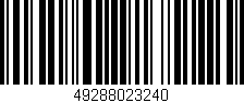 Código de barras (EAN, GTIN, SKU, ISBN): '49288023240'