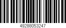 Código de barras (EAN, GTIN, SKU, ISBN): '49288053247'
