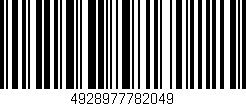 Código de barras (EAN, GTIN, SKU, ISBN): '4928977782049'