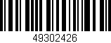 Código de barras (EAN, GTIN, SKU, ISBN): '49302426'