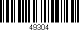 Código de barras (EAN, GTIN, SKU, ISBN): '49304'