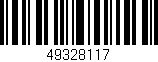 Código de barras (EAN, GTIN, SKU, ISBN): '49328117'