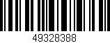 Código de barras (EAN, GTIN, SKU, ISBN): '49328388'