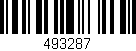 Código de barras (EAN, GTIN, SKU, ISBN): '493287'
