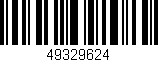 Código de barras (EAN, GTIN, SKU, ISBN): '49329624'