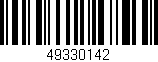 Código de barras (EAN, GTIN, SKU, ISBN): '49330142'