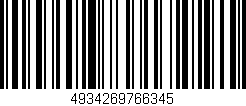 Código de barras (EAN, GTIN, SKU, ISBN): '4934269766345'