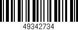 Código de barras (EAN, GTIN, SKU, ISBN): '49342734'