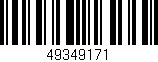 Código de barras (EAN, GTIN, SKU, ISBN): '49349171'