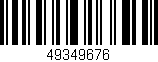 Código de barras (EAN, GTIN, SKU, ISBN): '49349676'