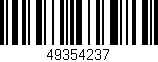 Código de barras (EAN, GTIN, SKU, ISBN): '49354237'