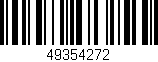 Código de barras (EAN, GTIN, SKU, ISBN): '49354272'