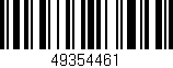 Código de barras (EAN, GTIN, SKU, ISBN): '49354461'