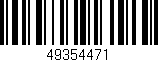 Código de barras (EAN, GTIN, SKU, ISBN): '49354471'