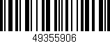 Código de barras (EAN, GTIN, SKU, ISBN): '49355906'