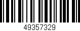 Código de barras (EAN, GTIN, SKU, ISBN): '49357329'