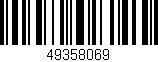 Código de barras (EAN, GTIN, SKU, ISBN): '49358069'