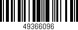 Código de barras (EAN, GTIN, SKU, ISBN): '49366096'