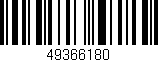 Código de barras (EAN, GTIN, SKU, ISBN): '49366180'