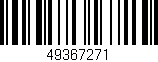 Código de barras (EAN, GTIN, SKU, ISBN): '49367271'