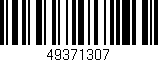 Código de barras (EAN, GTIN, SKU, ISBN): '49371307'