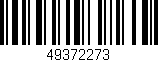 Código de barras (EAN, GTIN, SKU, ISBN): '49372273'