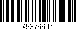 Código de barras (EAN, GTIN, SKU, ISBN): '49376697'