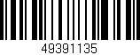 Código de barras (EAN, GTIN, SKU, ISBN): '49391135'