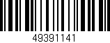 Código de barras (EAN, GTIN, SKU, ISBN): '49391141'