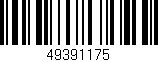 Código de barras (EAN, GTIN, SKU, ISBN): '49391175'
