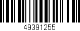 Código de barras (EAN, GTIN, SKU, ISBN): '49391255'