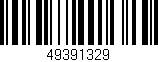 Código de barras (EAN, GTIN, SKU, ISBN): '49391329'
