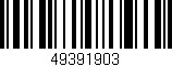 Código de barras (EAN, GTIN, SKU, ISBN): '49391903'