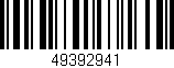 Código de barras (EAN, GTIN, SKU, ISBN): '49392941'