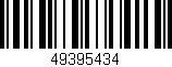 Código de barras (EAN, GTIN, SKU, ISBN): '49395434'