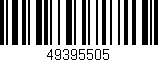 Código de barras (EAN, GTIN, SKU, ISBN): '49395505'