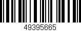 Código de barras (EAN, GTIN, SKU, ISBN): '49395665'