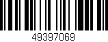 Código de barras (EAN, GTIN, SKU, ISBN): '49397069'