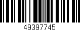 Código de barras (EAN, GTIN, SKU, ISBN): '49397745'