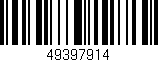 Código de barras (EAN, GTIN, SKU, ISBN): '49397914'